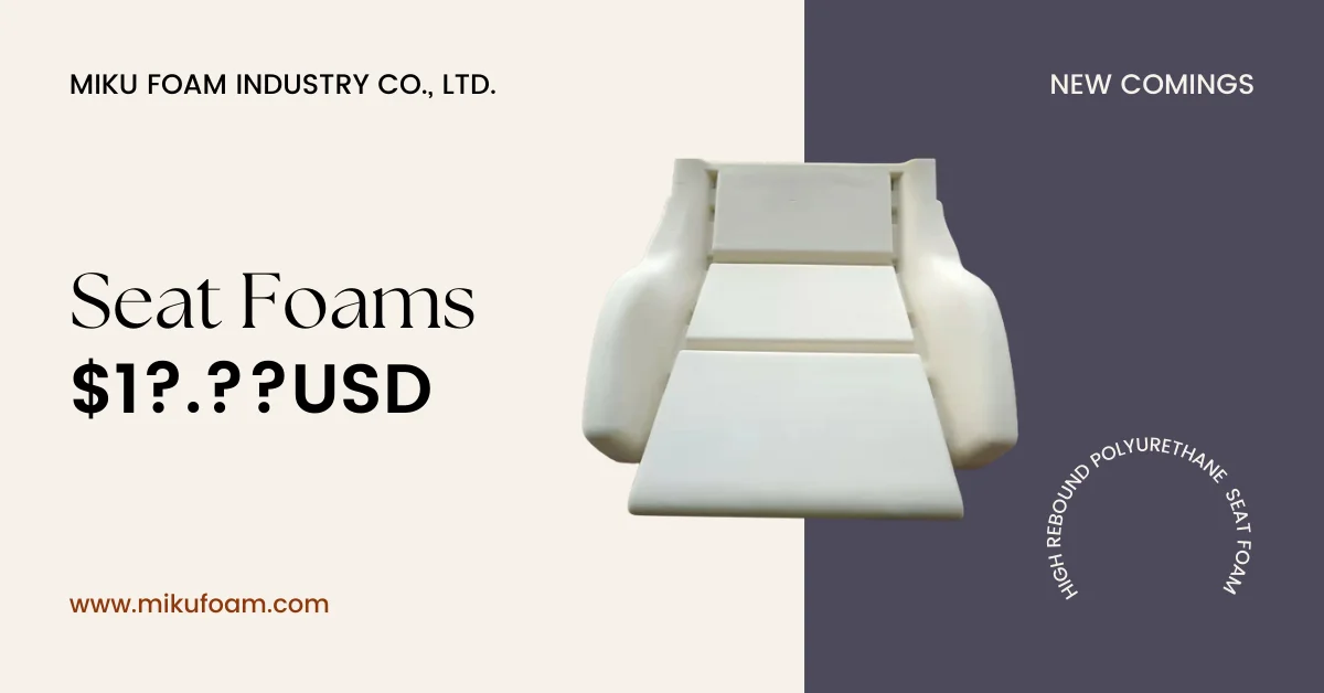 Automotive Seat Foam Replacement For Vw Vehicle Bottom Seat Sponge Base