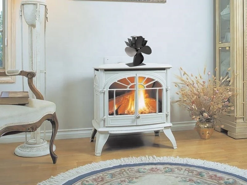 Wholesale Wood Stove Fan Black Fireplace 4 Blade Heat Powered Stove Fan Log  Wood Burner Eco Friendly Quiet Fan From m.alibaba.com