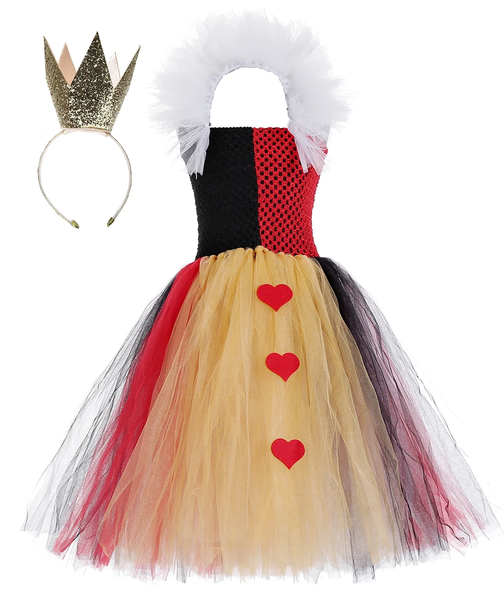 queen of hearts tutu dress