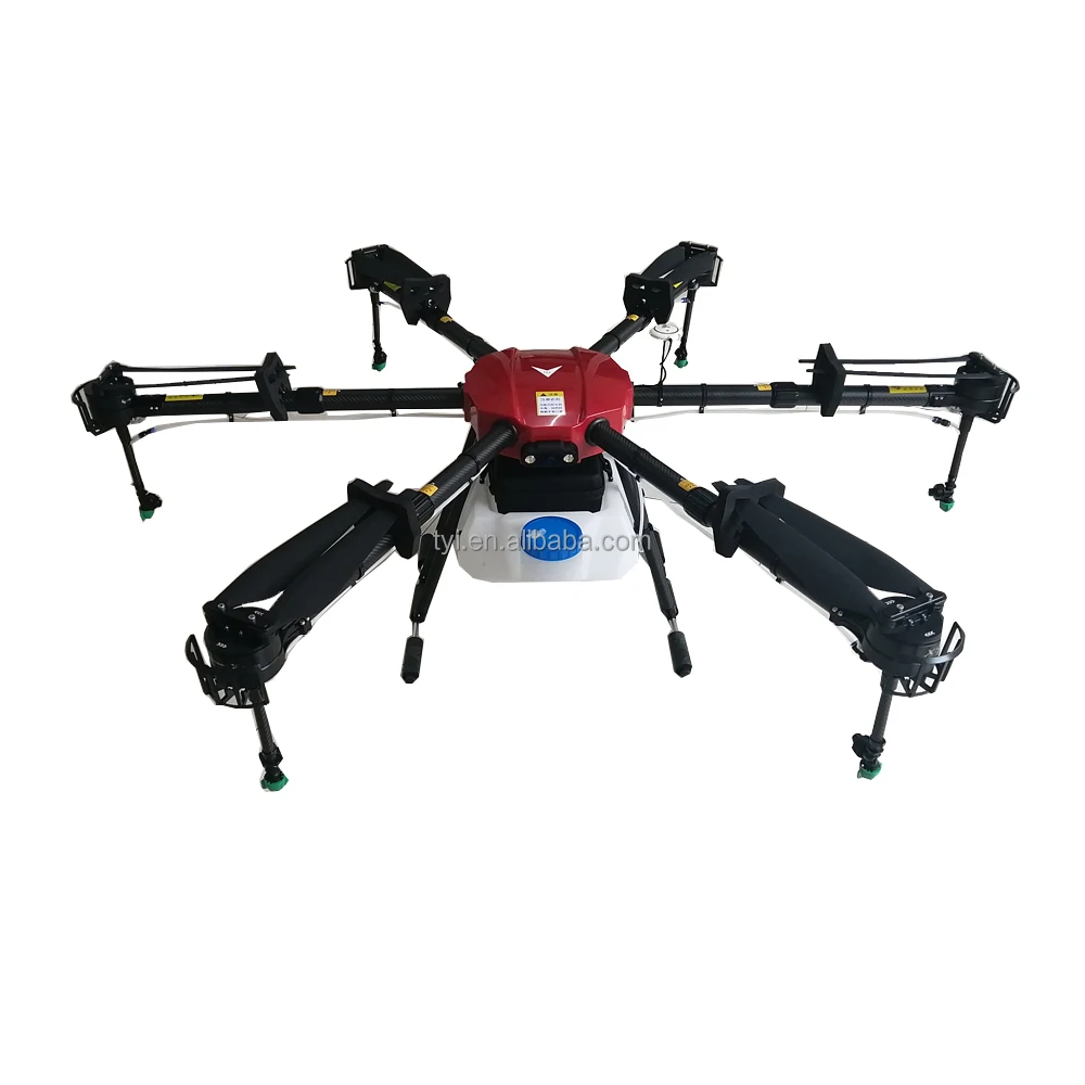 2024 hot sell TYI  carbon fiber drone frame  16L 6 axis  agri uav sprayer drone frame for agriculture drone factory