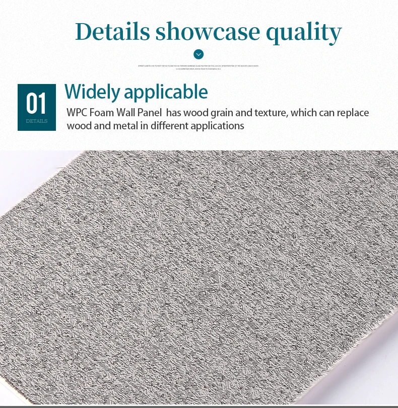 Bamboo Charcoal Wood Veneer Marble Seamless WPC PVC Wall Board