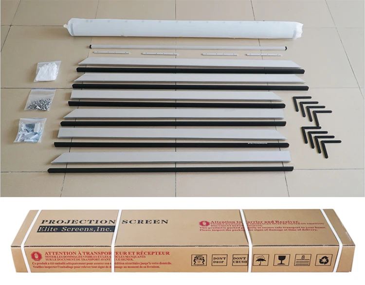 New Ambient Light Rejecting Screens 169 123'' Aluminium Frame