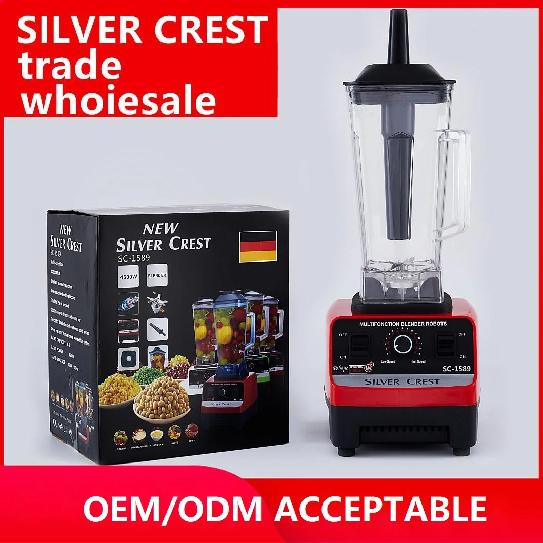 Silver Crest Mixer Copper 7630 9520 9525 Big Commercial Blender Motor  Healthy Preserving Wall Breaking Machine 2 in 1 Electric