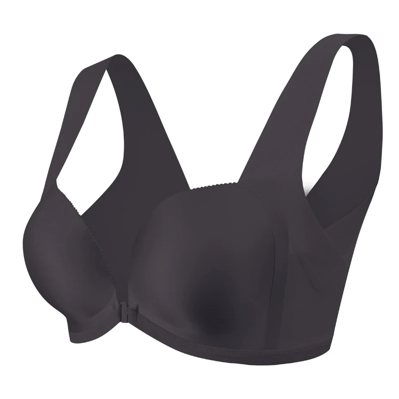 Adult front closure breast bra hot