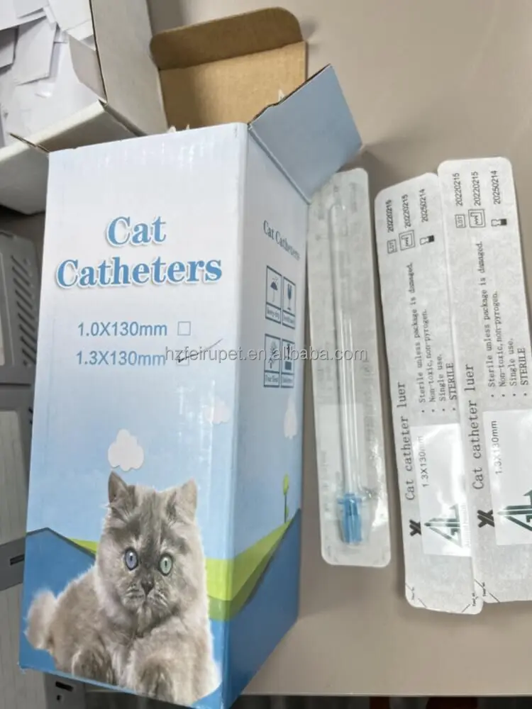 Hot Sale Cat Urine Disposable Catheter Wholesale Customized Size Cat