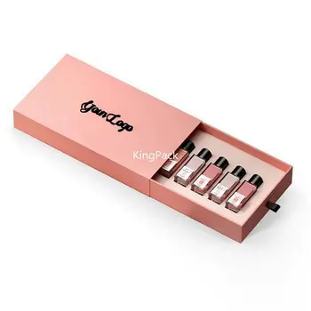 Digital Printing Customized Corrugated Luxury Carton High Quality Pink Cosmetic Packaging Box With Logo
