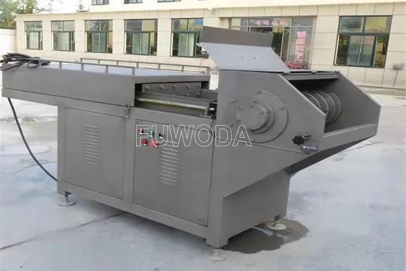 Frozen Meat Block Shredder/frozen Butter Crusher/frozen Meat Shredding ...