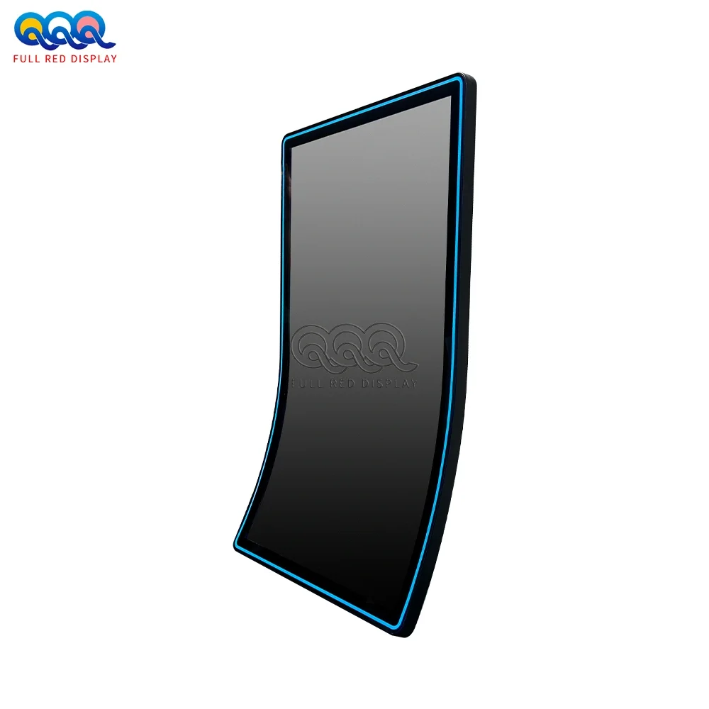 J Curve Monitor Touch Led Surround J Curved Touch Monitor Coin Operated Arcade Machine 43 Inches J Shape Curved Monitor