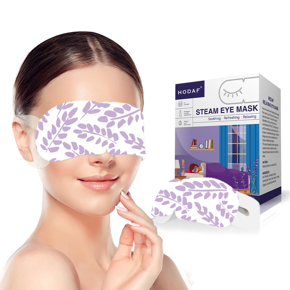 New Design Instant Self Heating Steam Sleeping Eye Mask Eye Care Patch Heating Pad Steam Eye Mask