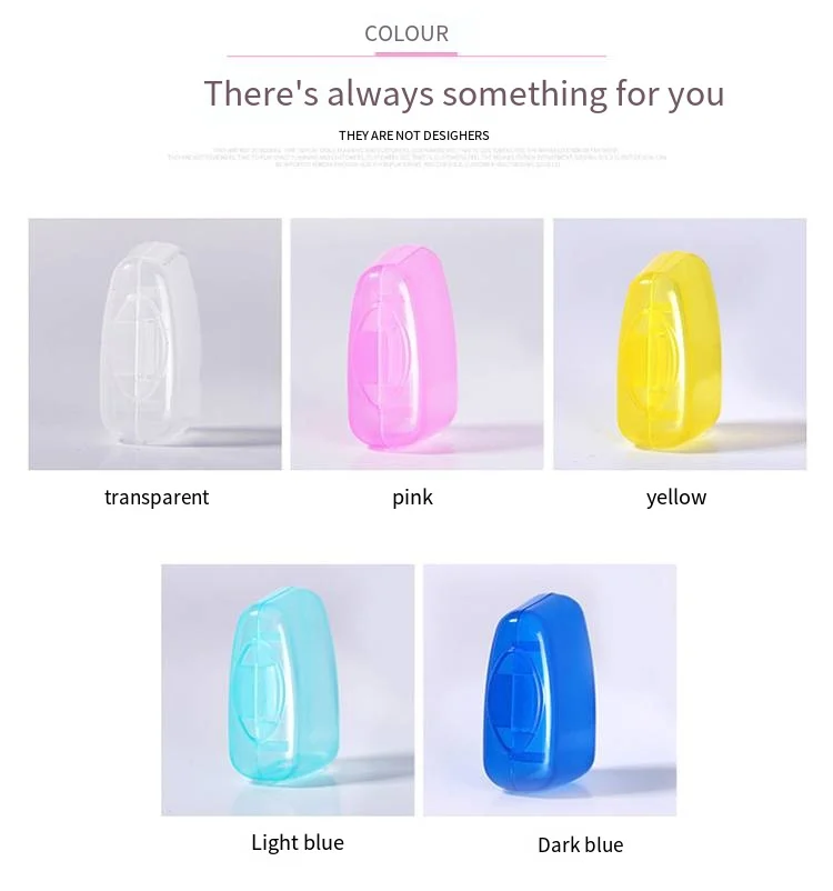 Travel supplies Toothbrush cover Dustproof toothbrush case Household supplies y Toothbrush protection case factory