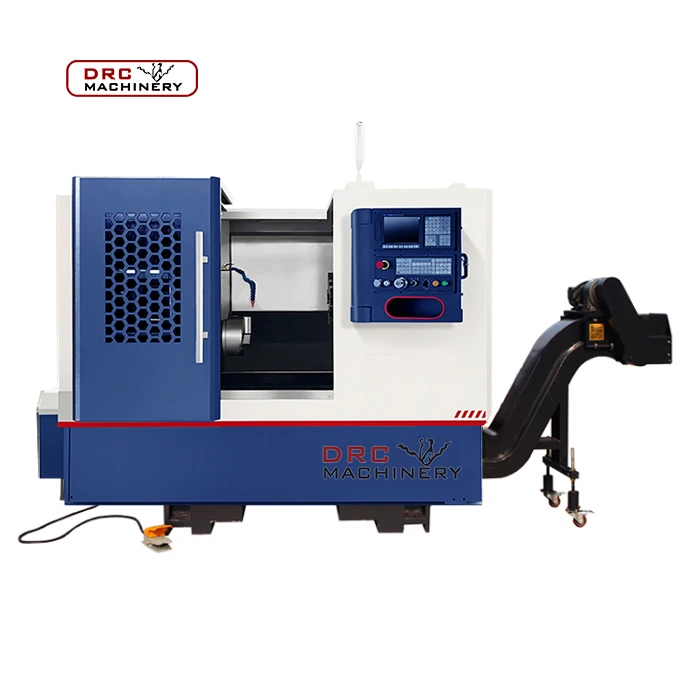 High precision 300-500mm working length slant bed cnc lathe machine
