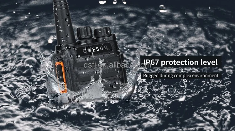 Quansheng waterproof IP67 two way radio DMR AES256 encryption radio walkie talkie