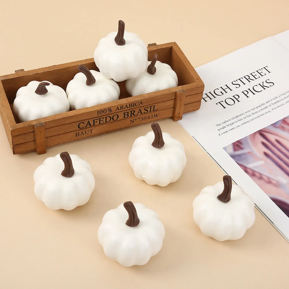 Beliebte knstliche kleine Krbis Anhnger Halloween Ghost lustige Krbis  Dekoration Zubehr Hersteller Spot Grohandel