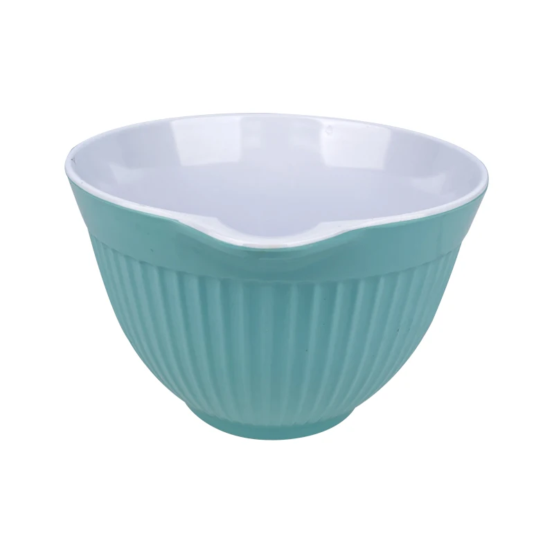 Reusable High Quality Durable Melamine Large Batter Bowl for Mixing Flour or Preparing Cake