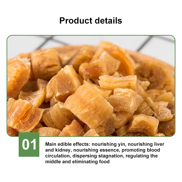 No Shell Golden Less Slag Soothing and Not Greasy Dried Sea Scallops Crushed Dry Scallop Dried