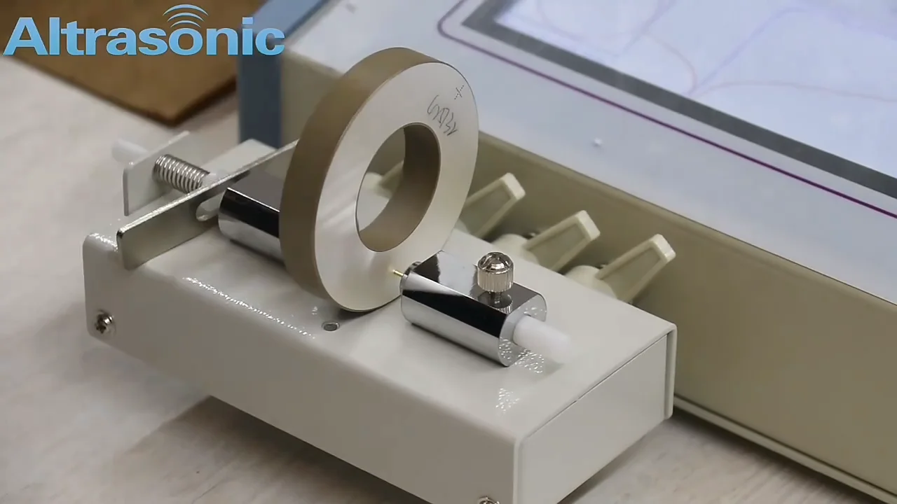Ultrasonic Welding Piezoelectric Quartz Crystal Flexible Pzt Ring
