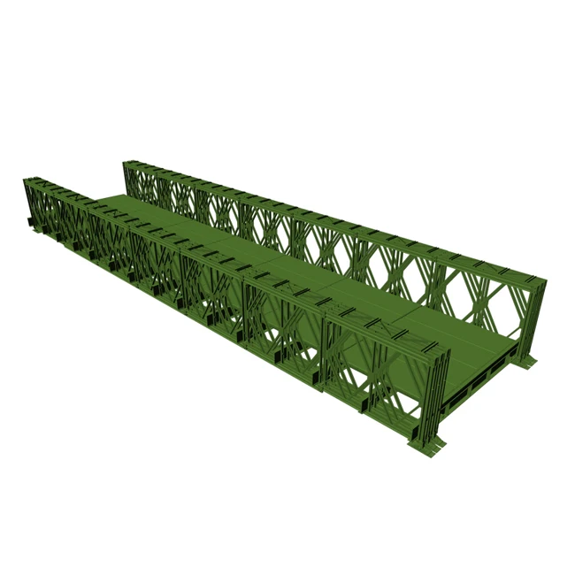 Prefab Bailey Portable Steel Structure Bridge