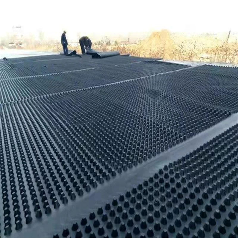 Green Roof Modular System Hdpe Dimple Membrane Drainage Mesh Mat Board