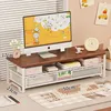 50cm white walnut board shelf [lower drawer]