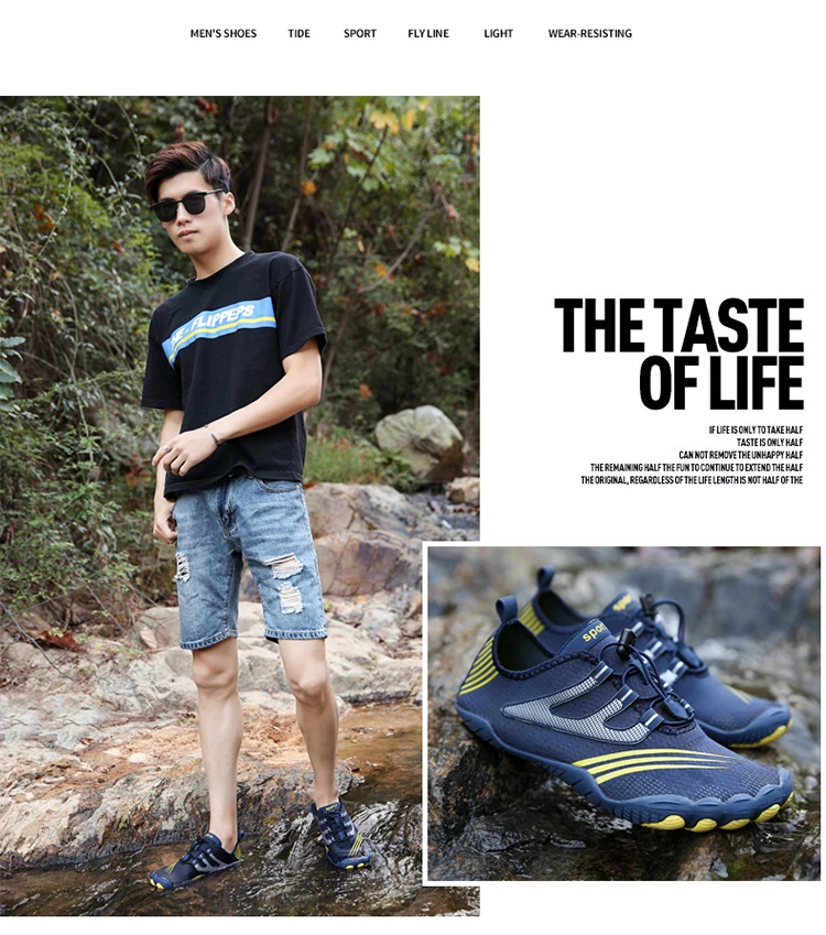 Новое поступление 2020, резиновые неопреновые дышащие сетчатые пляжные кроссовки для горных походов и воды, спортивные мужские кроссовки для дороги и бега