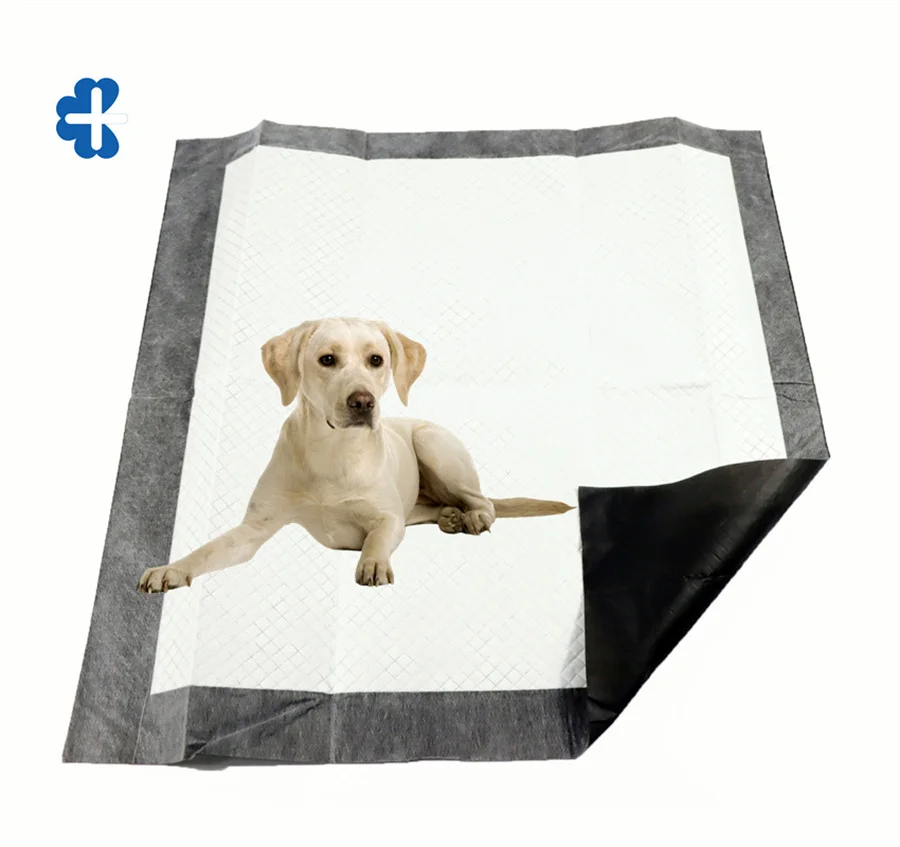 Black pet  pad  Color Customized Disposable Dog Pee Pad  Pet Puppy Training Pads