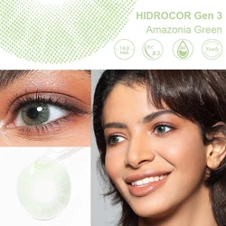 HOT BTS New look  color contact lens beautiful style wholesale yearly disposable colored eye contact lenses