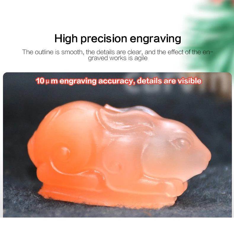 Own brand fashionable mini 3d 5 axis jade engraving cnc carving machine