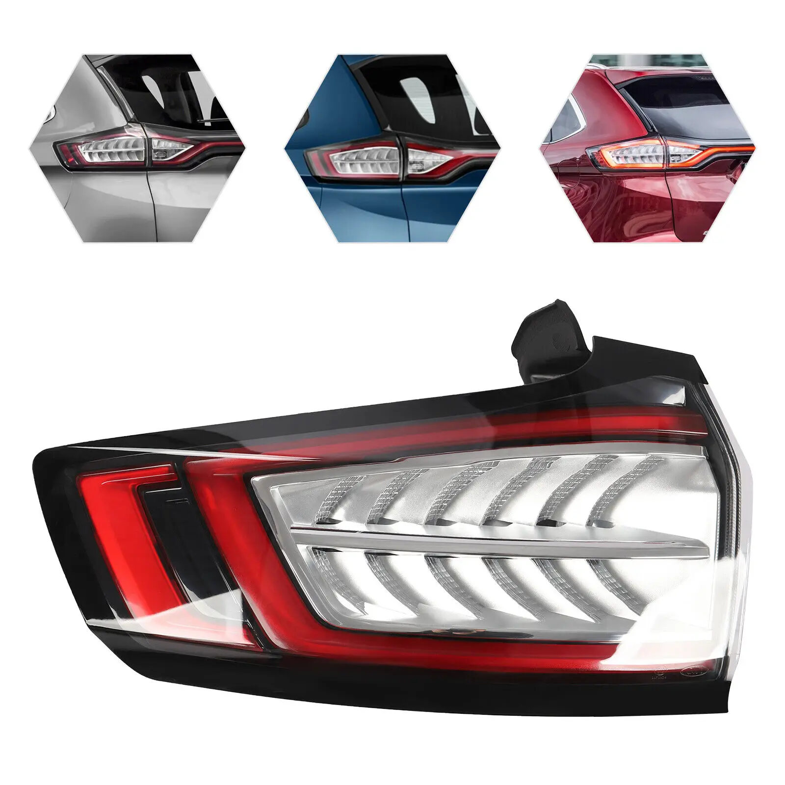 car parts auto accessories rear brake signal light tail lamp lights for FORD EDGE 2015-2018