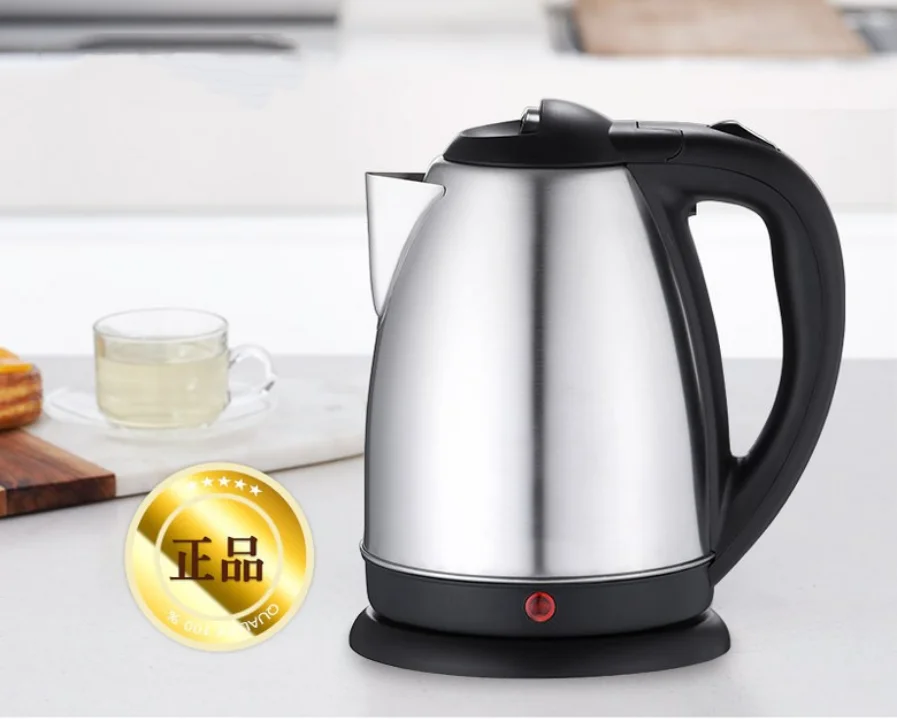 1pc Stainless Steel Electric Kettle Upgrade Version, 2l Electric