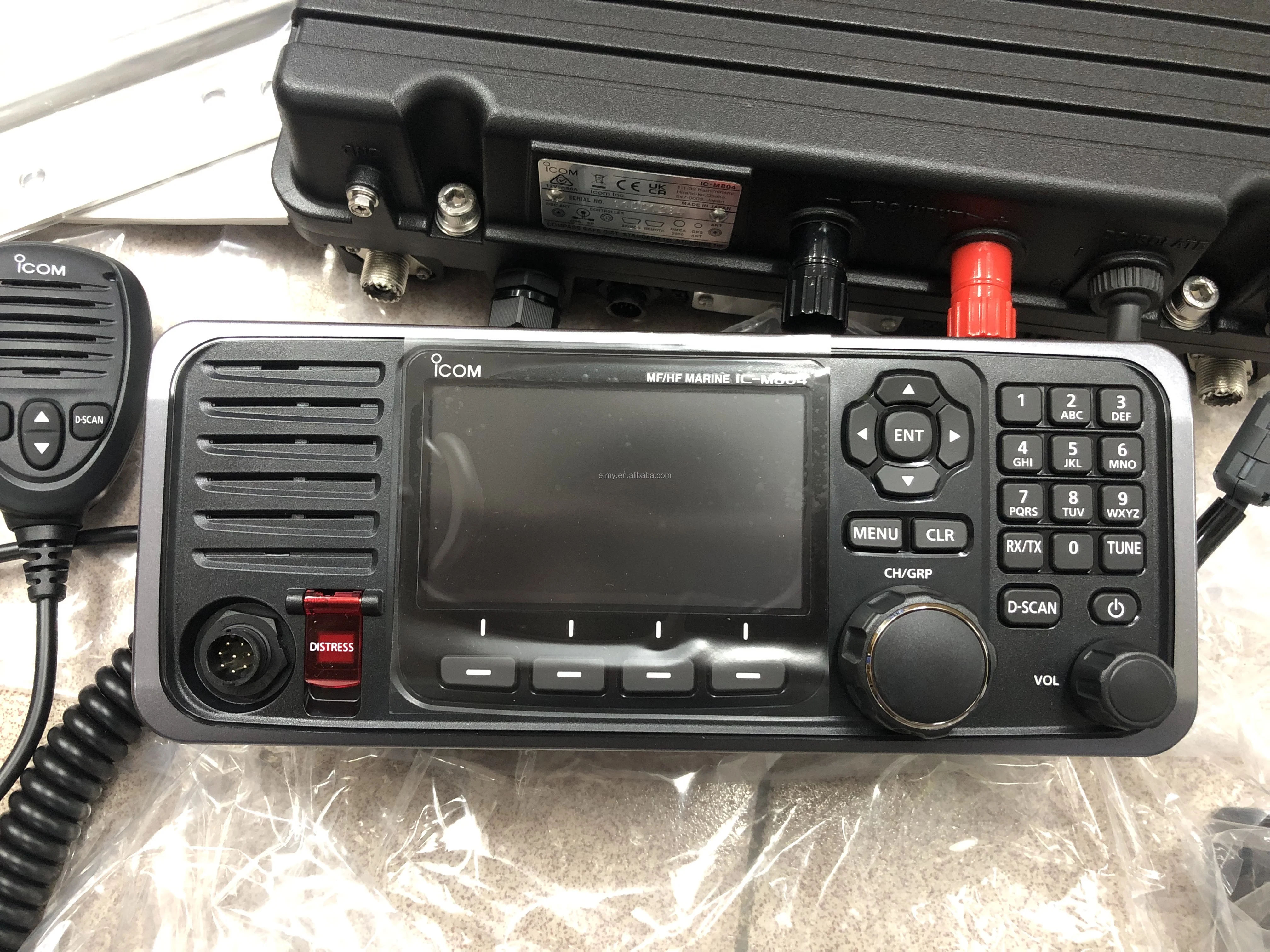 Icom IC-M804 MF/HF Marine SSB Transceiver - Long Range Communication