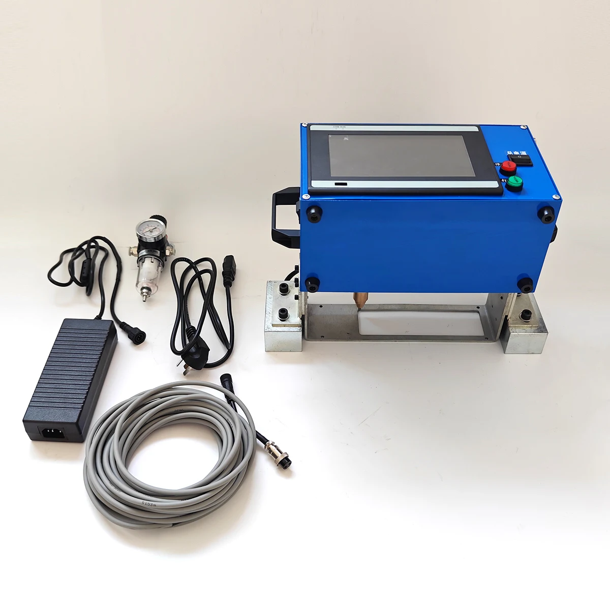 Chassis Vin Number Engraving Printing Pneumatic Dot Peen Marking Machine