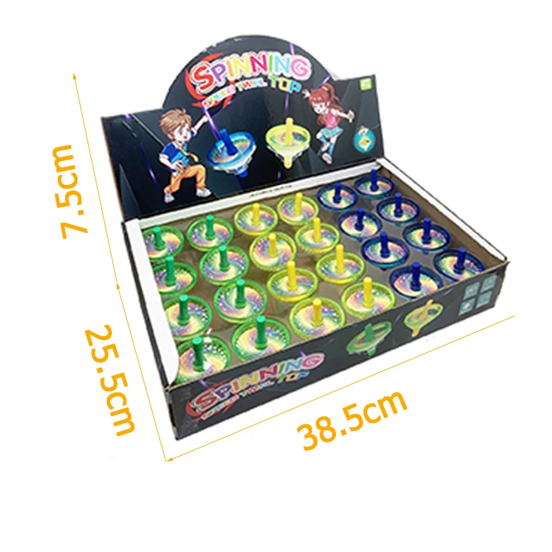 QS низкая цена детский пластиковый мини-материал развивающий рисунок ручной поворот обучающий спиновой гироскоп игрушки для детей 3-14 лет