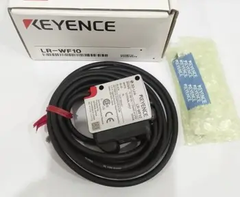 Original KEYENCE LR-WF10 Laser Sensor with Fiber Optic Cable, NPN