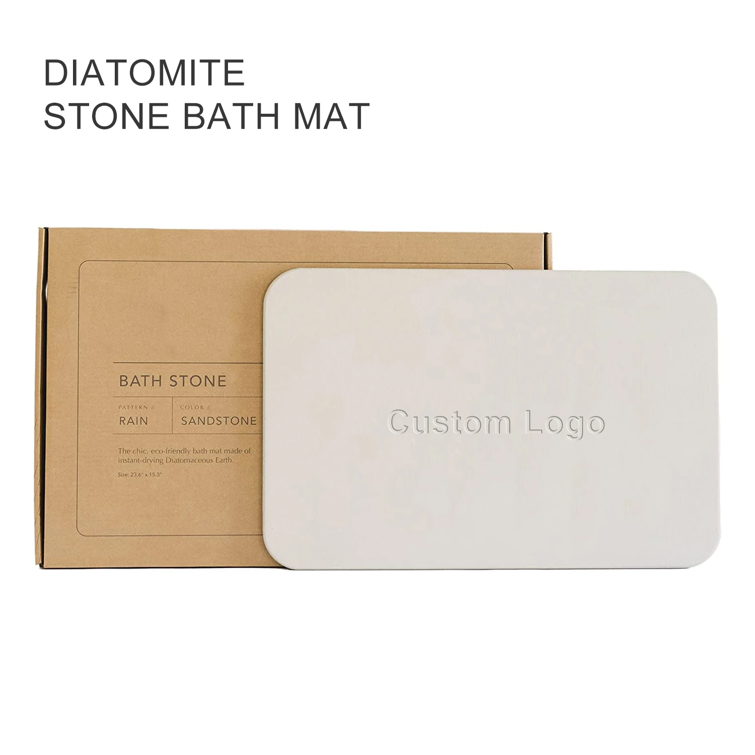Hot Sell Non Slip Super Absorbent Diatomite Earth Stone Bath Mat Buy