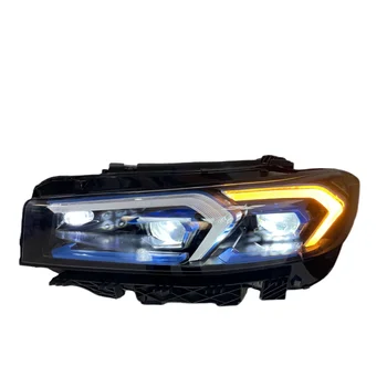 For New G20 Bodykit for BMW 3 Series G20 2019-2022 to G20 Lci 2023 Conversion Car Bumpers Headlight Grille Body Kit
