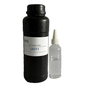 UV cured resin LX211 Polyurethane acrylic polymer Photosensitive Resin for UV curing CAS 25035-69-2