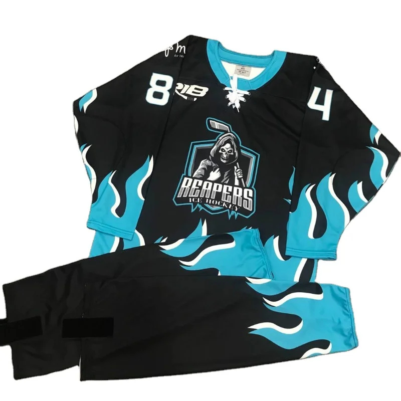Дешевые оптовая продажа Полная Сублимационная печать Реверсивные хоккейные майки рубашки для продажи