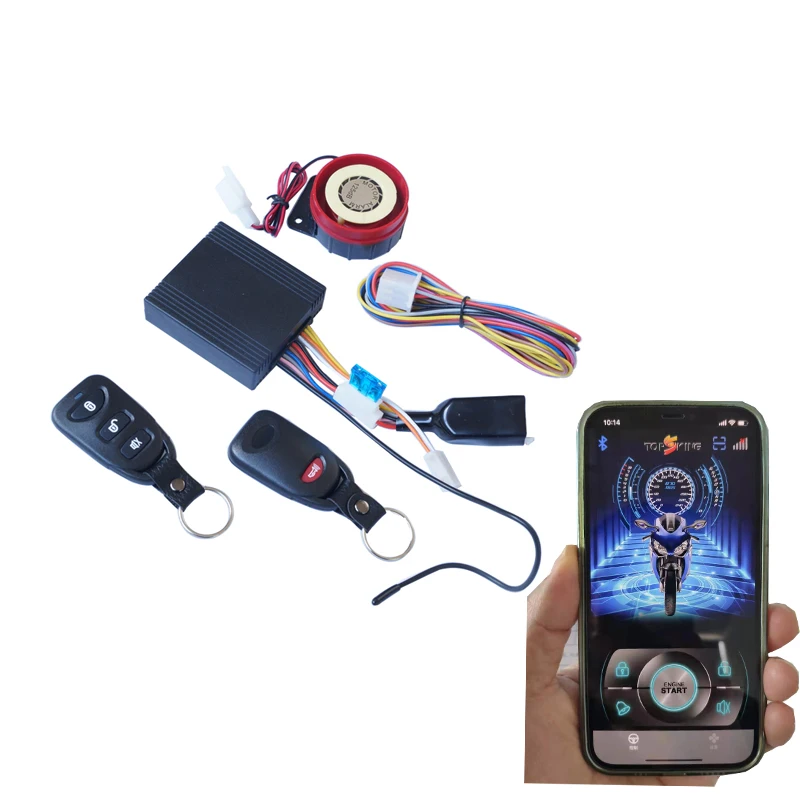 Smartphone APP  Motorcycle Alarm