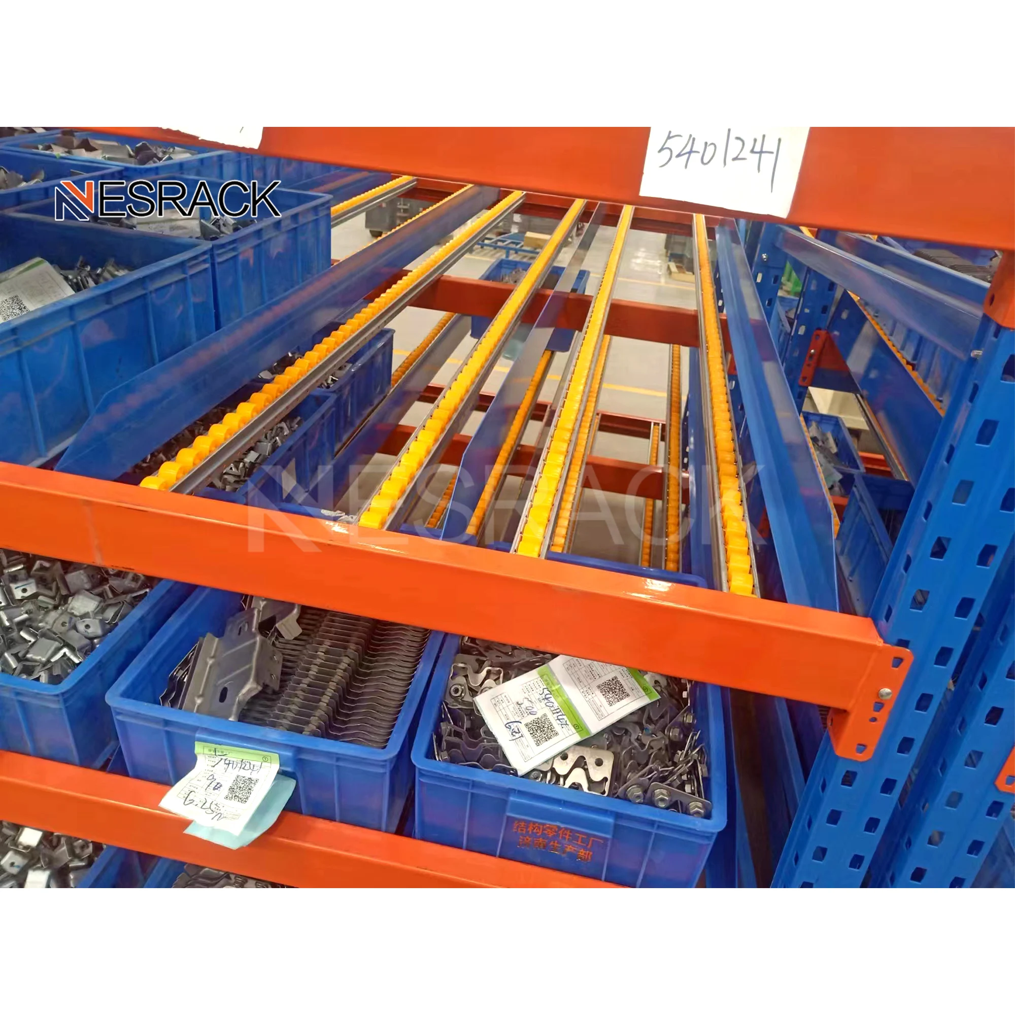 Gravity Carton Flow Racking With Wheels,Selective Warehouse Roller ...