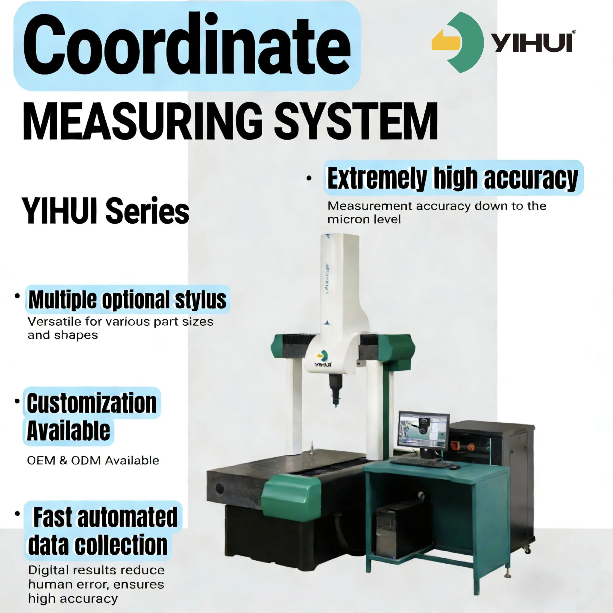 3d Contour Dimension Inspection Scanning Measurement Cmm Coordinate Measuring Machine details