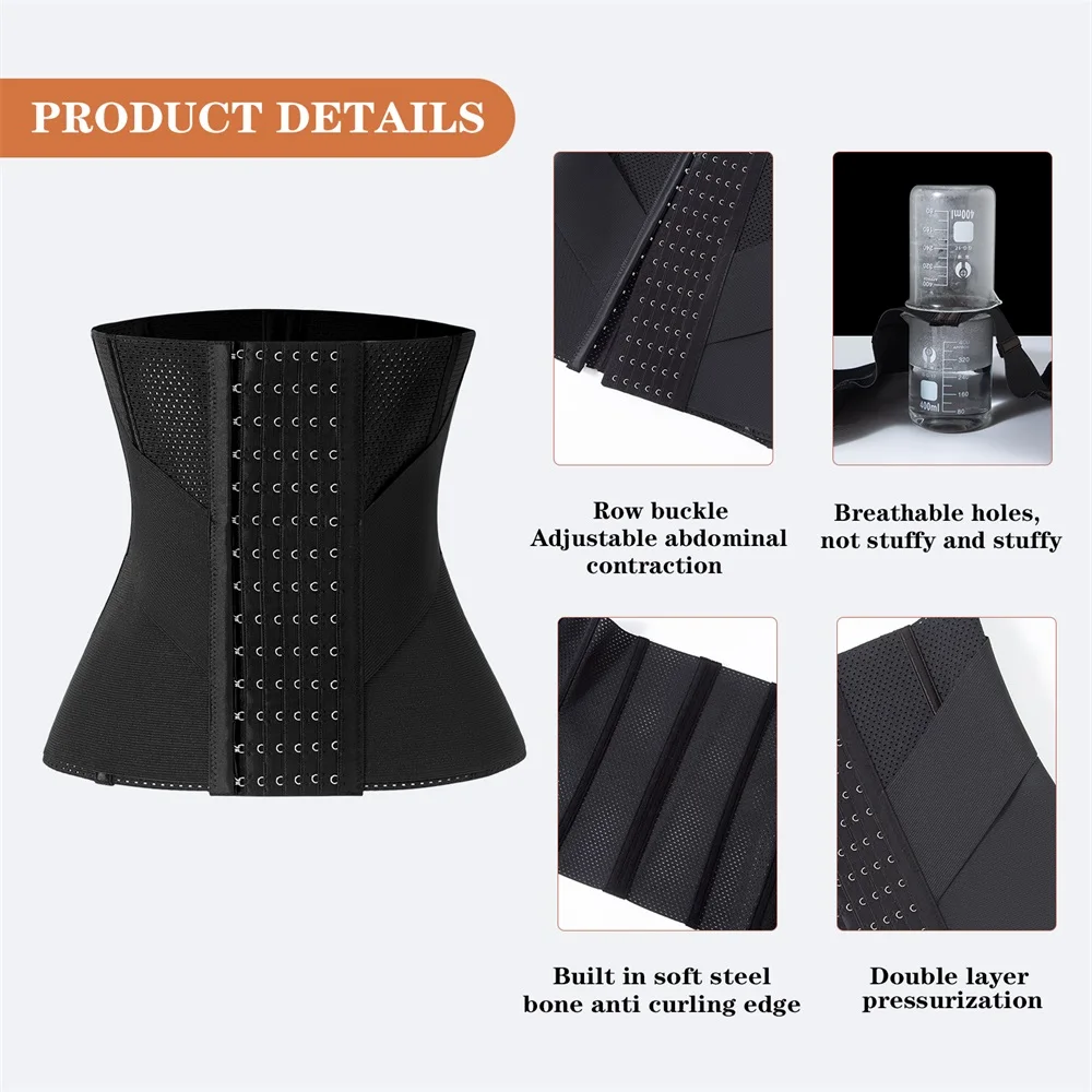 Belt Double Trimmer Shaping Tummy Control Shaper Waist Trainer Shaperwear Waist Cincher Trimmer Wrap Girdle Full Body Corset supplier