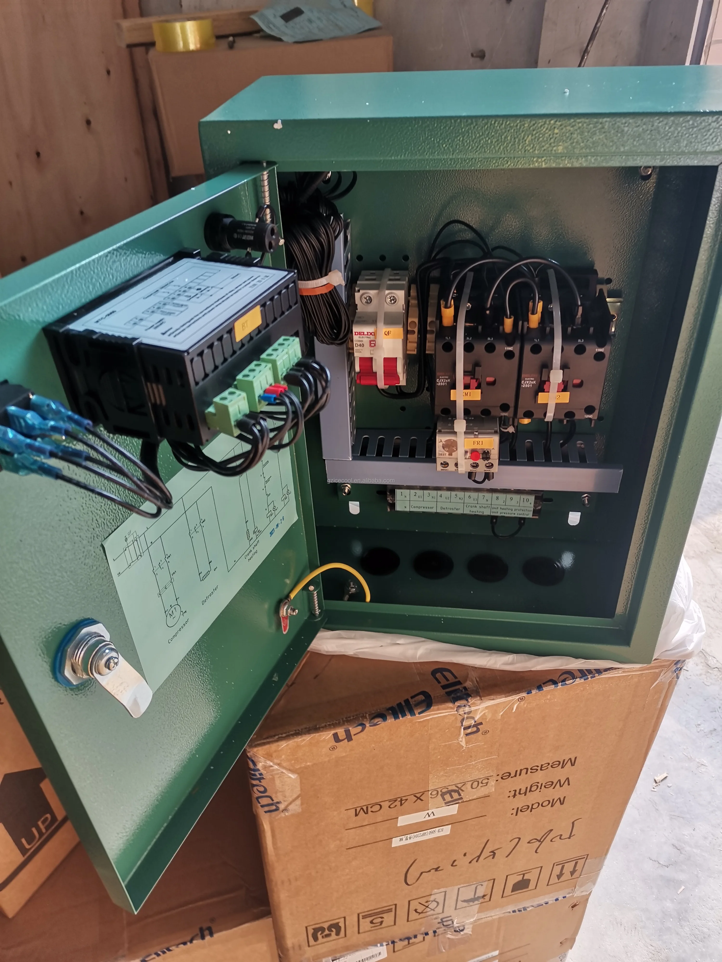 Elitech Electric Temperature And Humidity Control Box Ecb5060 For Cold Storage Buy