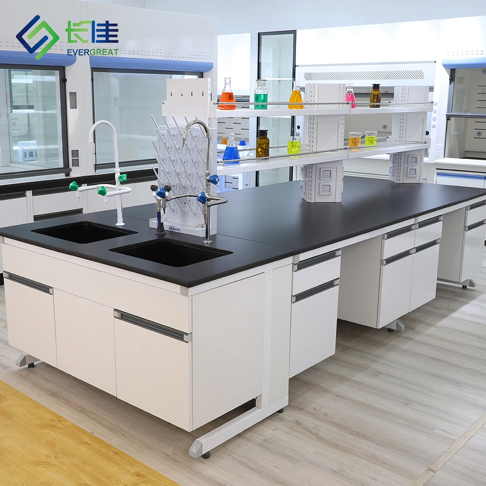 Clean Room Chemistry Lab Steel Workbench Microbiology Biology Laboratory Equipment Lab Work Bench