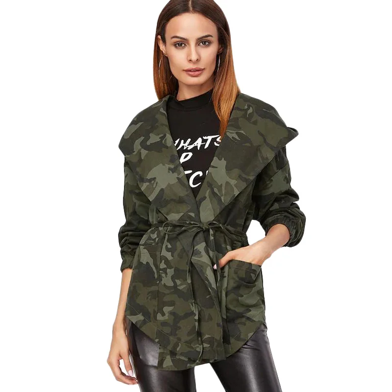 camo oversized jacket womens