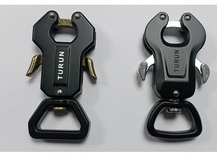 Neuheit: Hochwertige Hundeleine mit Froschhaken, Karabiner, Schneller  Seitenverschluss, Drehbare Haken fr Hundehalsband, 25mm