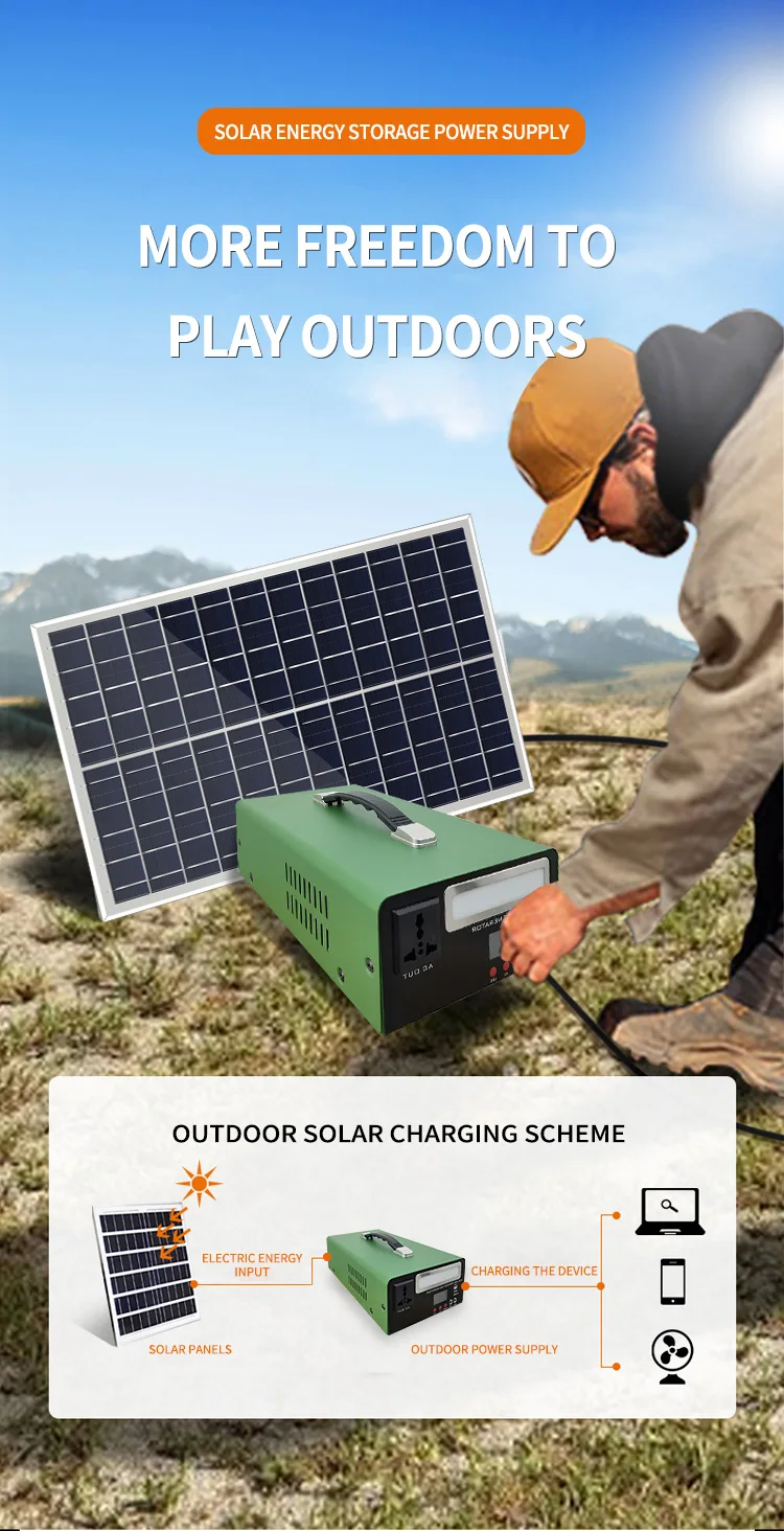 180wh Battery 150w Camping Portable Solar Power Supply Systems Ups