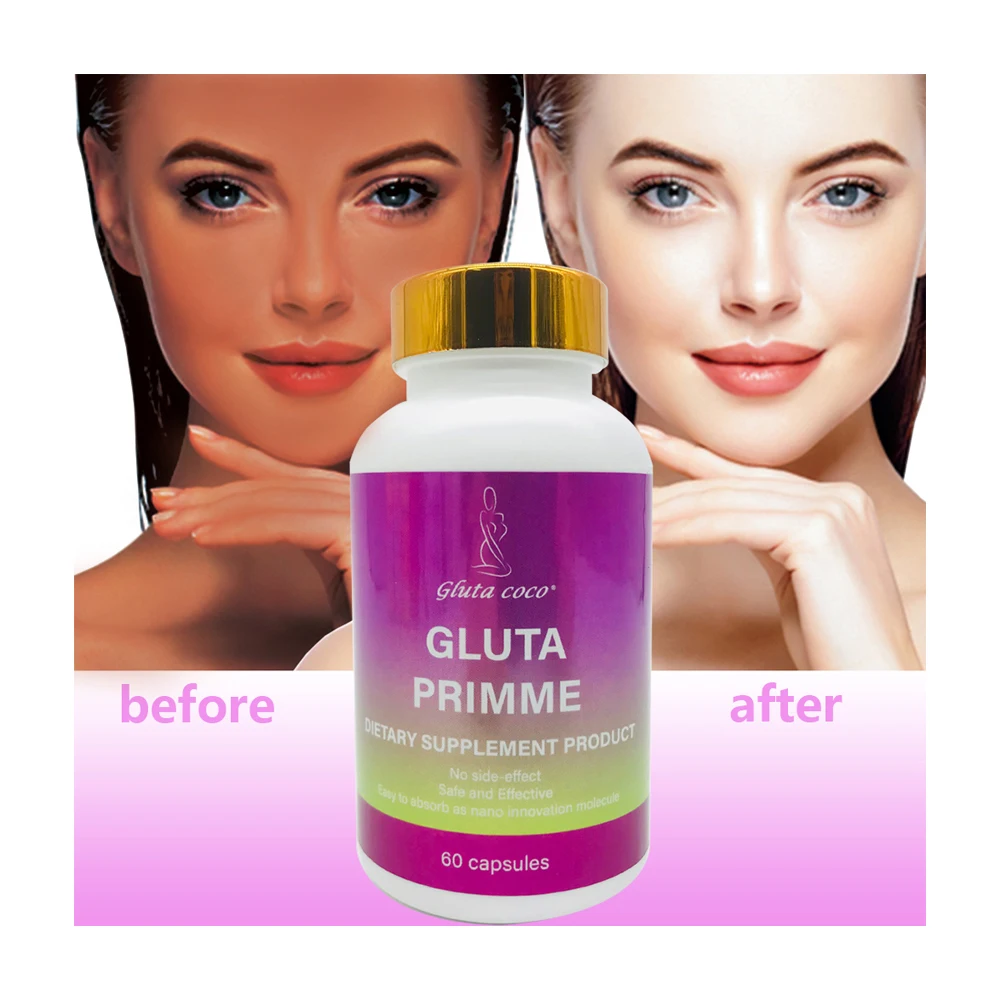 Suplemento Clareamento Comprimidos De Glutatião Cápsulas De Vitamina C  Gluta Comprimidos De Brilho De Pele Branca, image size:1000x1000