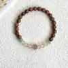 Bracelet perles de verre-17