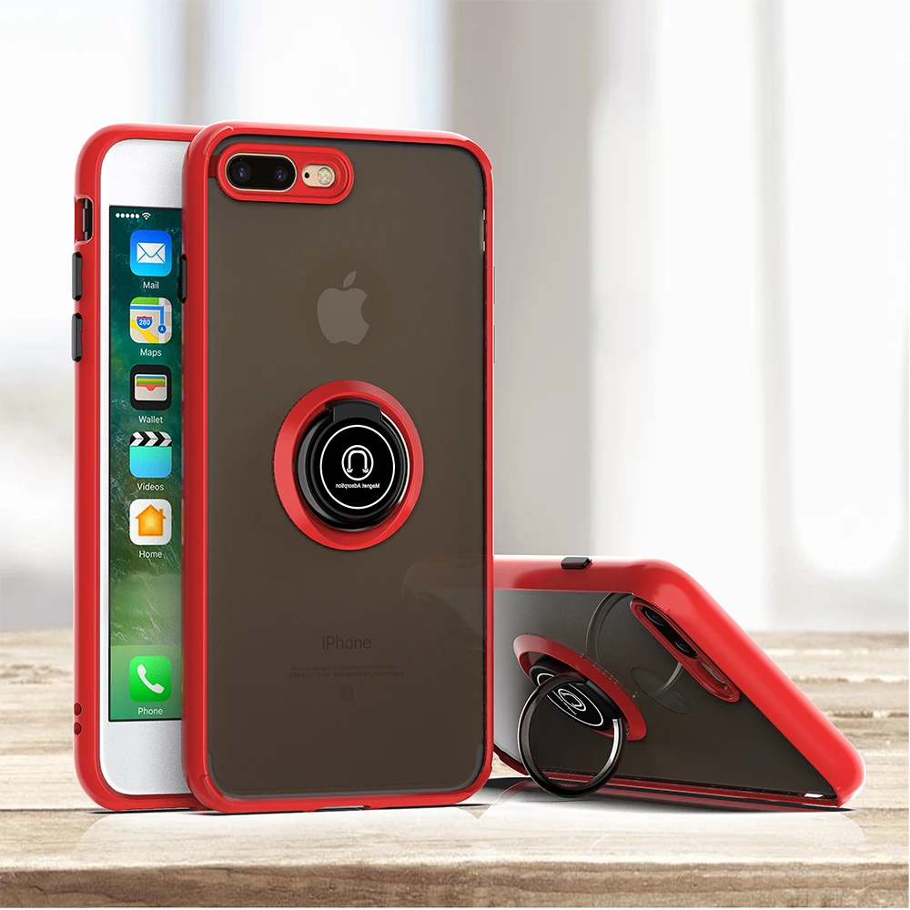 Simple Style Shock Proof Hybrid Armor Case for Apple iPhone 8 Phone Cases
