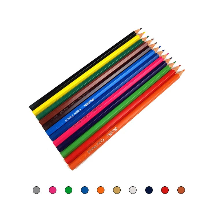 Holzfarbstifte Set Für Kinder Zum Malen Und Zeichnen_voghion.com